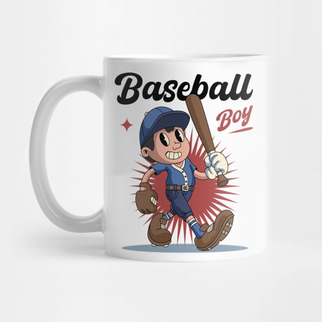 Funny Baseball Boy by milatees